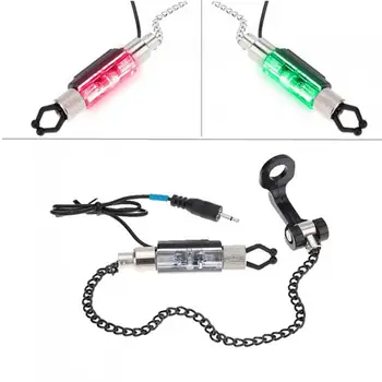 Rybolov Bite Alarm LED Svetelný Indikátor Kapor Reťaz Záves Swinger Indikátor 2 Farbu Svetla Voliteľné