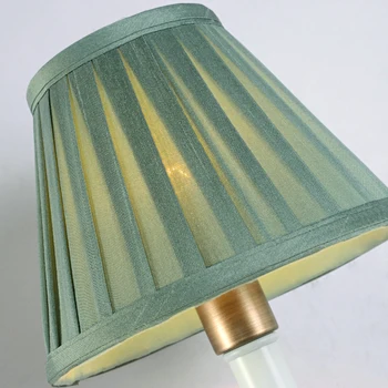 Americký Železa Nočná Lampa E14 Moderné Retro Tmavo Zelenej Tkaniny Odtieň Steny Sconce Uličkou Veranda, Balkón, Spálne, Osvetlenie WL245