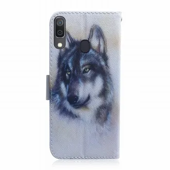 Vlk, Tiger Maľované Peňaženka Pre Pokrytie Apple iPhone iPhone 12 Mini 2020 11 Pro Max 2019 Muž Lady Kožené Puzdro Kartu Taška D26F