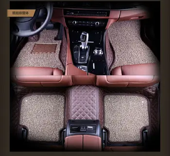 Myfmat auto automobilový podlahové rohože koberce nohy podložky pre Cadillac CTS CT6 SRX DeVille Escalade SLS ATS-L/XTS interiérové doplnky hot