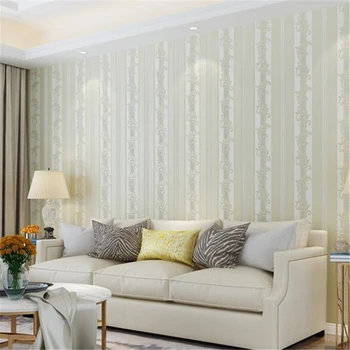 Beibehang Európskej vertikálne pruhy netkaných tapiet High-end domáce zlepšenie moderný štýlový obývacia izba tapety