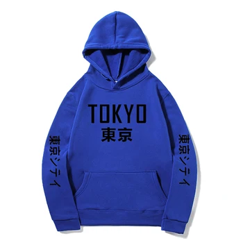 2019 Módne Japonský Nový Tokyo Bay Muži Ženy Hoodies SweatshirtsAutumn Zimné Hip-Hop Harajuku Off White Boys Hoodies Outwear
