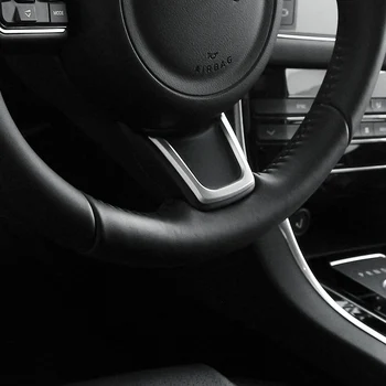 ABS Chrome Auto Príslušenstvo Interiér Volant, Kryt Výbava pre Jaguar XE X760 XF X260 F-Tempo F Tempo X761 E-TEMPO