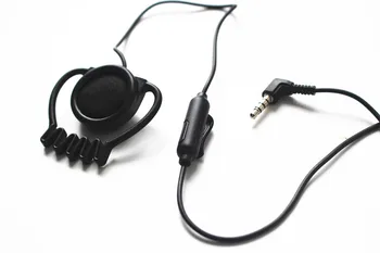 Linhuipad 3,5 mm Káblové Nový Čas Príchodu-obmedzené Auriculares Headset Ekonomické Mono Háčik Slúchadlá 500pcs/Veľa FedEx doprava