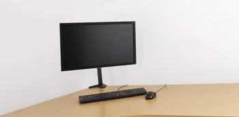 Doprava zadarmo Hliníkovej Ploche LCD Monitor Vrchu obrazovky Počítača Rack