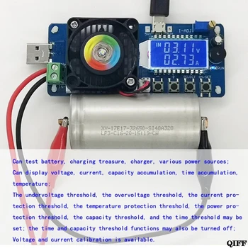 Elektronické Načítať USB Load Tester 35W Konštantný Prúd Kapacita Batérie Tester