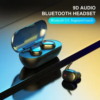 2020 TWS Bluetooth 5.0 Slúchadlá Bezdrôtové bluetooth Stereo headset Aktívny potlačenie Hluku S Mic Handsfree Slúchadiel
