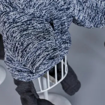 Pet Jumpsuit Psa 4-legged Oblečenie Čivava Winter Mäkké Teplý Kabát Šteňa Voľný čas Tepláková súprava Mikina Kostým
