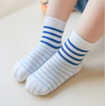 Muži ženy deti ponožky dieťaťu ponožky jeseň a v zime dot prúžok česanej bavlny športové ponožka 5pairs pack