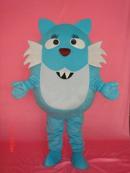 Hot Predaj klasickej Verzii podivné big cat modrý Kostým Maskota Dospelých Halloween Narodeninovej party cartoon Oblečenie Cosplay Kostýmy