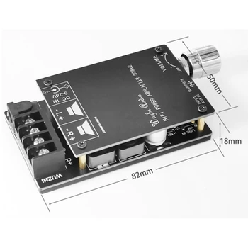 TPA3116 HIFI Bezdrôtová 5.0 Digital Power o Zosilňovač Rada TPA3116D2 50WX2 Stereo ZOSILŇOVAČ Amplificador Domáce Kino