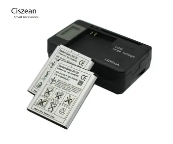 Ciszean 2KS BST-33 950mAh Chytrý Telefón Náhradná Batéria + LCD Nabíjačka Pre K530i, K550 K630i K660i K790i K790i, K800 K800i, K810
