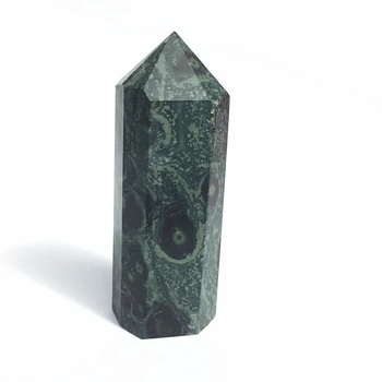 Prírodné Kambaba Jaspis Kameň Liečivých wands Semi-drahé crystal octahedron