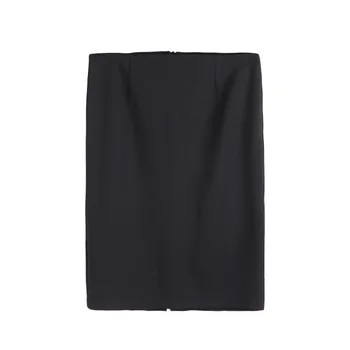 Vysoko Elastické, Nylon, Bavlna Žena Jeseň Profesionálne Sukne Package Hip Split Po Vysoký Pás Módne Čierne Mini Sukne