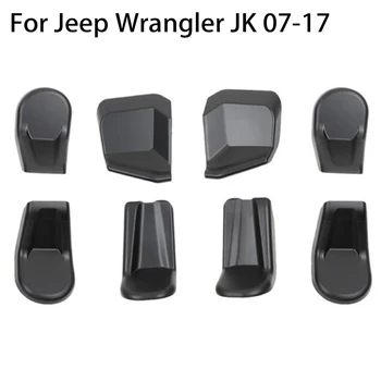 Výbava Predné Sedadlo Skrutku Chránič Pre Jeep Wrangler JK 07-17 Vnútorné vysokokvalitného ABS 8PCS Príslušenstvo