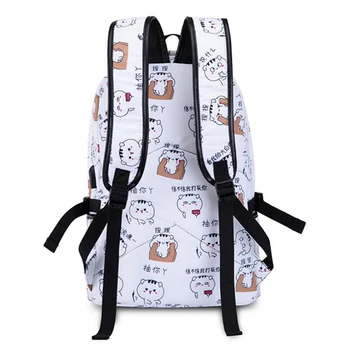 Roztomilé Mačka a Školské tašky Vode Odolný Školské Batohy najodolnejšie BookBag pre Dospievajúce Dievčatá Ľahký detský Batoh