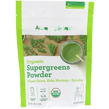 Organický Zelený Prášok, 5.29 oz (150 g)