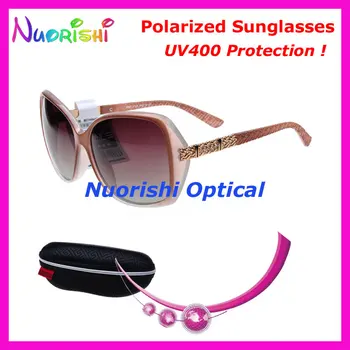 8005P Lesk Diamond design Polarizované slnečné Okuliare s UV400 ochrana jazdy slnečné okuliare s okuliare prípade Doprava Zadarmo