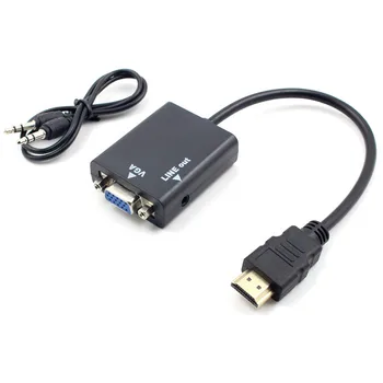 HD 1080P HDMI / VGA MULTI DISPLAY Video Converter, Adaptér, Kábel pre PC DVD HDTV CA