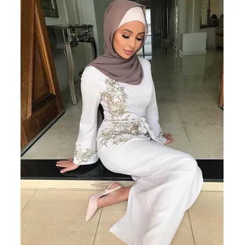 Arabské Čipky Korálkové Moslimské Oblečenie Abaya Dubaj Ženy Hidžáb Oblečenie Turecko Módne Šaty, Turecké Šaty, Hidžáb Modlitba Islamské Oblečenie