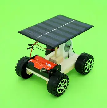 Solárne Hračky Auto Diy Auto Vzdelávacie Hračky Zmontované, Takže Vynález Veda Experiment Hračka Vedy Model Kurzu
