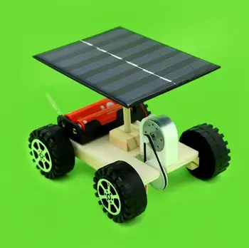 Solárne Hračky Auto Diy Auto Vzdelávacie Hračky Zmontované, Takže Vynález Veda Experiment Hračka Vedy Model Kurzu