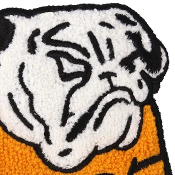 1 ks AHYONNIEX cartoon Lev vyšívané Uteráky psa zvieratá škvrny šiť na textílie sequined odznak nálepky DIY Odevné Doplnky