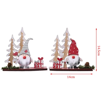 1PC 2021 Nový Rok, Vianoce, Drevené Ozdoby Veselé Vianočné Dekorácie Pre Domov Cristmas Strom Dekorácie Vianočné Darčeky