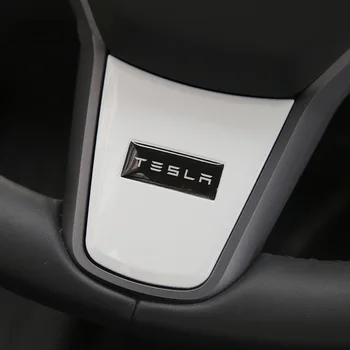 3ks Nastaviť Auto Volov Kolesa Dekoratívne Nálepky Pre Tesla Model 3 2017 - 2019 Automobilový priemysel Interiér Nálepky Styling Auto Samolepky