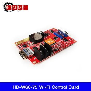 HD-W60-75 Huidu Wifi a USB Funkcia s 2 Hub75 Rozhranie RGB LED Displej Ovládanie Karty