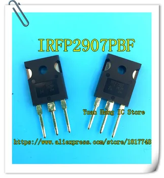 10pcs/veľa IRFP2907PBF IRFP2907 2907 75V 209A TO-247 Field effect tranzistor MOS trubice