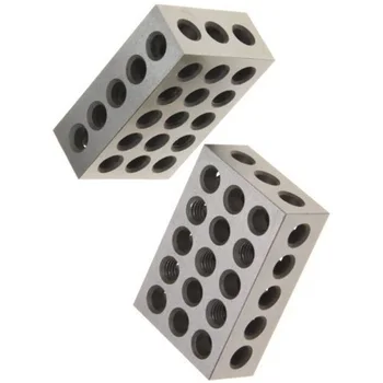 1-2-3 Bloky Uzavreté 2 Páry 23 Otvorov (1 Palec X2 Palcový X3 Palca) 123 Nastaviť Presné Frézovanie Strojník