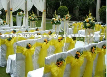 Veľkoobchod 110 cm vysoký kvetina stand , sliver, kovové svadobné stojan na kvet usporiadanie