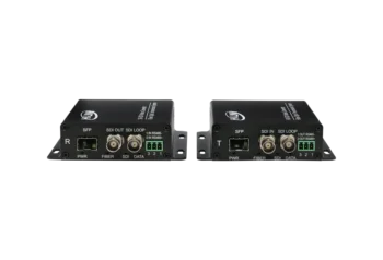 Mini 3G-SDI vlákniny video converter 1080P SM, LC 20 KM