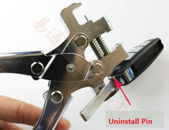 Zámočník Nástroje Odpojenie vice odstraňovač split pin skladacie Demontáž nástroj flip