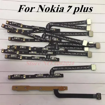 10 ks Originál Energie NA VYPNUTIE Tlačidlá ovládania Hlasitosti Flex Kábel Pre Nokia 7/7 plus 7P vypínač Páse s nástrojmi Náhradné diely