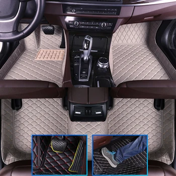 Muchkey Vlastné Auto Podlahové Rohože Pre Benz S-class 5 sedadiel 14-19 Auto Nohy Mat （ľavej jazdy）