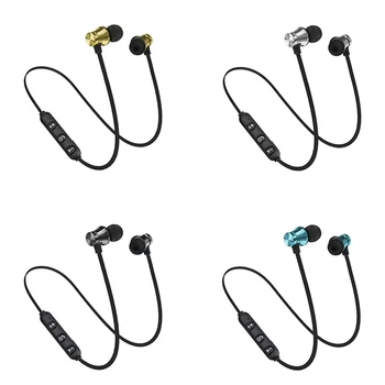 XT11 Magnetické Bluetooth 4.2 In-ear Headset, handsfree Zníženie Hluku Športové Bežecké Káblové Slúchadlá S Mikrofónom pre iPhone Android