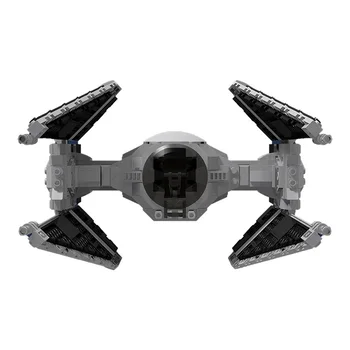 Buildmoc X-wing KRAVATU Interceptor Fighter Space Star Wars Údaje Model Stavebný kameň Tehla Dieťa Hračku Darček