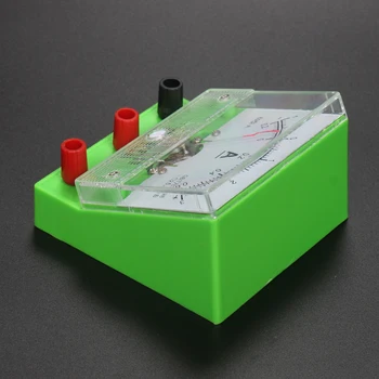 Analógové Napätie, Voltmeter Merač Triedy 2.5 Elektriny Vyučovania Experiment Nástroj Environmentálne Vzdelávacie Hračky Ammeter nástroj ABS