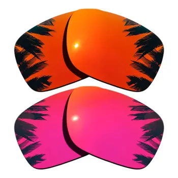 Oranžová Červená Zrkadlové&Polnočného Slnka Zrkadlí Polarizované Náhradné Šošovky pre Holbrook Rám UVA & UVB
