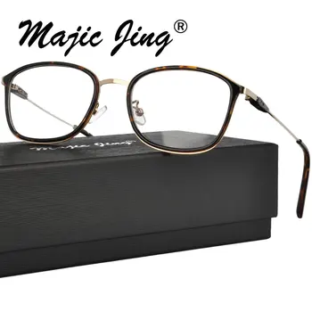 Magic Jing TR90 a nerezu zmes plná rim RX optické rámy krátkozrakosť okuliare dioptrické okuliare unisex 51086