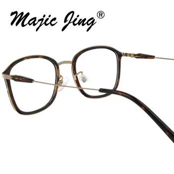 Magic Jing TR90 a nerezu zmes plná rim RX optické rámy krátkozrakosť okuliare dioptrické okuliare unisex 51086