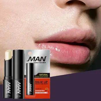 2020 Nové Men Moisturizing Lip Stick Zmeniť Enhancer Medová Kozmetika Labial Stick Balzam Balzam make-up Pre Pery Zväčšiť Pery Mat Z8C2