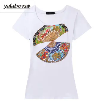 Nové Modely Národných Vietor Ručné Topy Ženy Diamond Fanúšikov T-Shirts Mama Dary, O-Krku Bavlna Žena Slim T-Shirt 8606 Z15