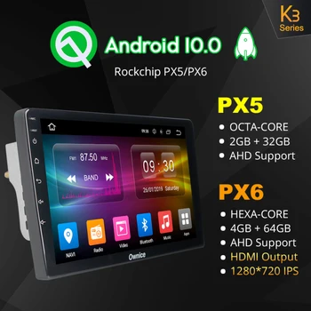6 G+128G Ownice Android 10.0 Auto dvd Prehrávač pre Toyota RAV4 3 XA30 2005 2013 2Din DSP 4G LTE SPDIF GPS navigácie BT 5.0 1280*720