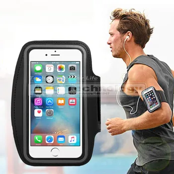 Módne Športové Bežecké Remienok puzdro pre iPhone 7 5S / Pre iPhone6 6S 6 Plus Pás na Zápästie Telocvični Rameno Kapela Kryt Šport Prípade