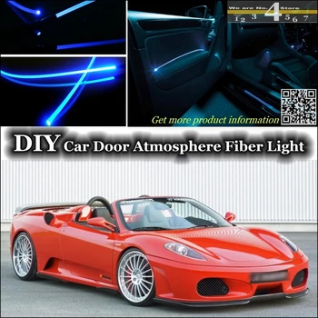 Interiér Okolitého Svetla Tuning Atmosféru Optický Kapela Svetlá Pre Ferrari F430 Vnútri Panel Dverí osvetlenie Nie je ľahký EL