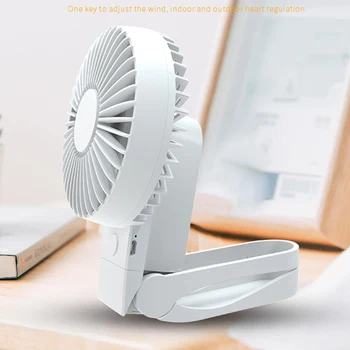 Horúce TOD-Prenosné Chladiace Mini USB Ventilátor 4000Mah 4 Rýchlosti 360 Stupňov Všetky-Kolo Otáčania Nabíjateľná Vzduchu Ventilátor