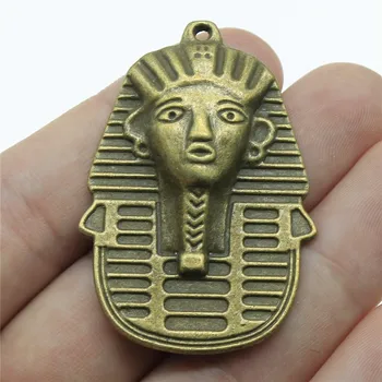 Príslušenstvo šperky kúzlo DIY 50x35mm Egypt Kráľovná charms 2ks